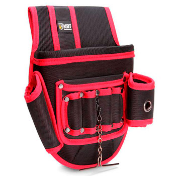 Сумка монтажника поясная с жесткими стенками, серия «ПРОФИ» С-14 (без ремня) (КВТ)