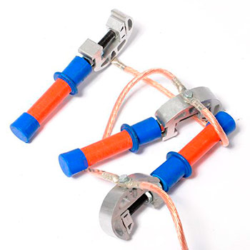 Заземление переносное ПЗРУ-1 Д для РУ до 1 кВ (2 кг)