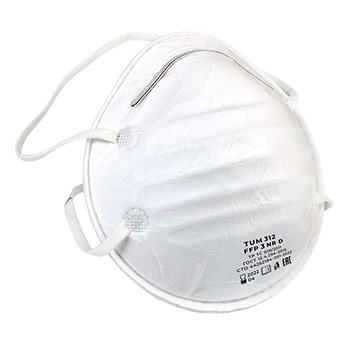 Респиратор противоаэрозольный TUM 312 (FFP3), к-т 10 шт