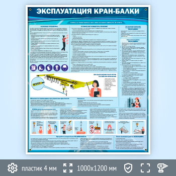 Стенд «Эксплуатация кран-балки» (TM-45)